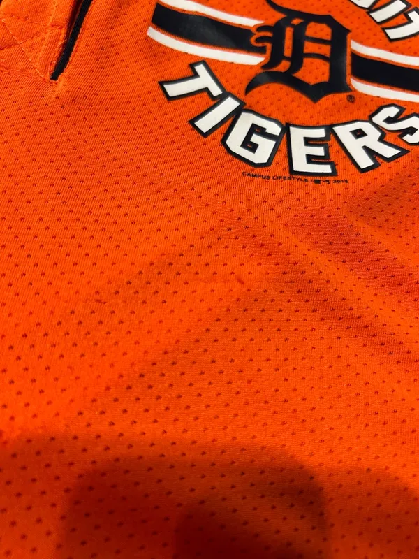 Detroit Tigers Mesh Baseball Jersey Orange - Image 3