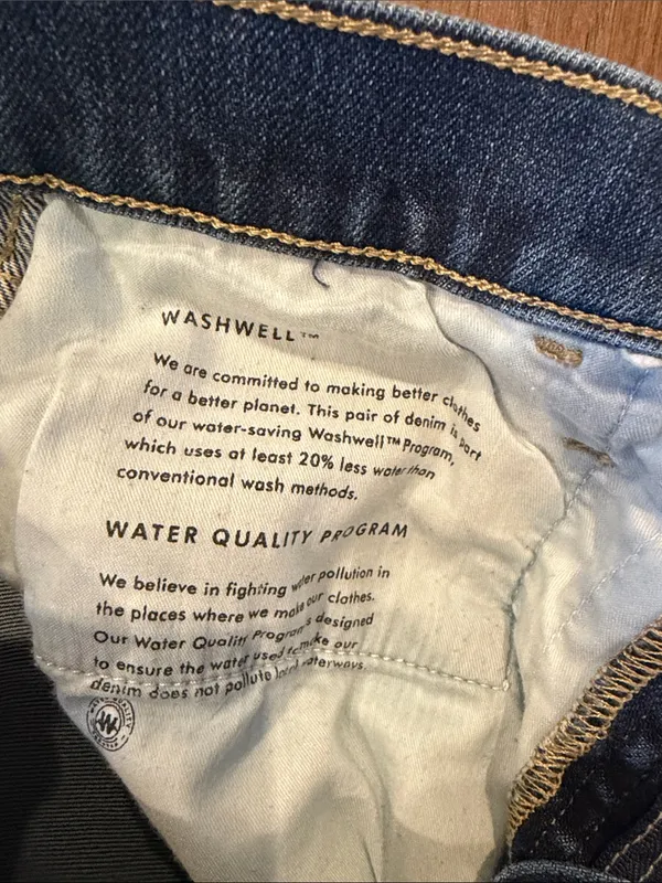 Banana Republic Straight Leg Blue Jeans Size 29 - C11-216 - Image 4