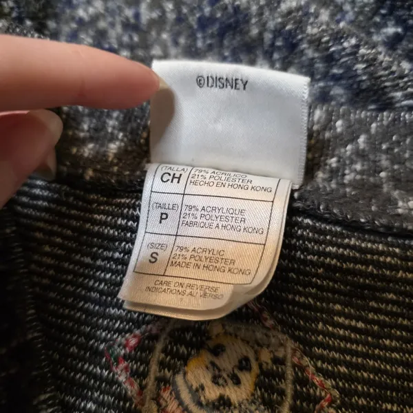 Disney Store Vintage Winnie The Pooh Winter Knit Sweater - Image 7