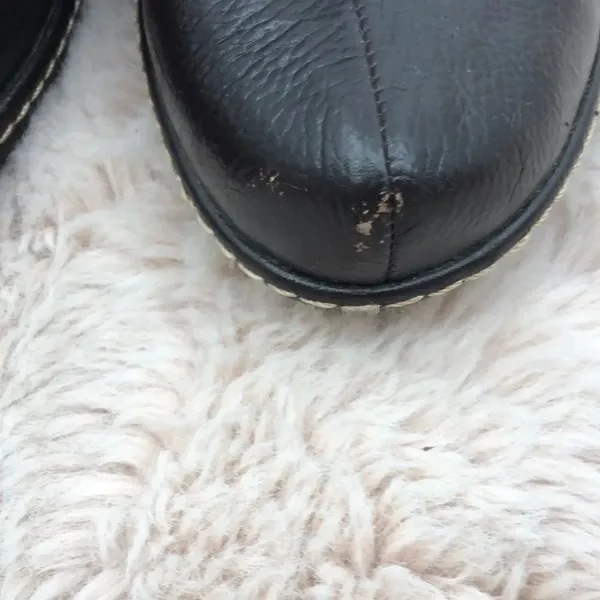 Sofft dark brown leather one buckle 3.5” heel - Image 2