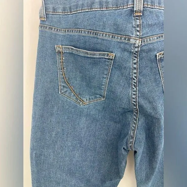 Riders Lee mid rise bootcut blue jeans size 8‎ petite - Image 4