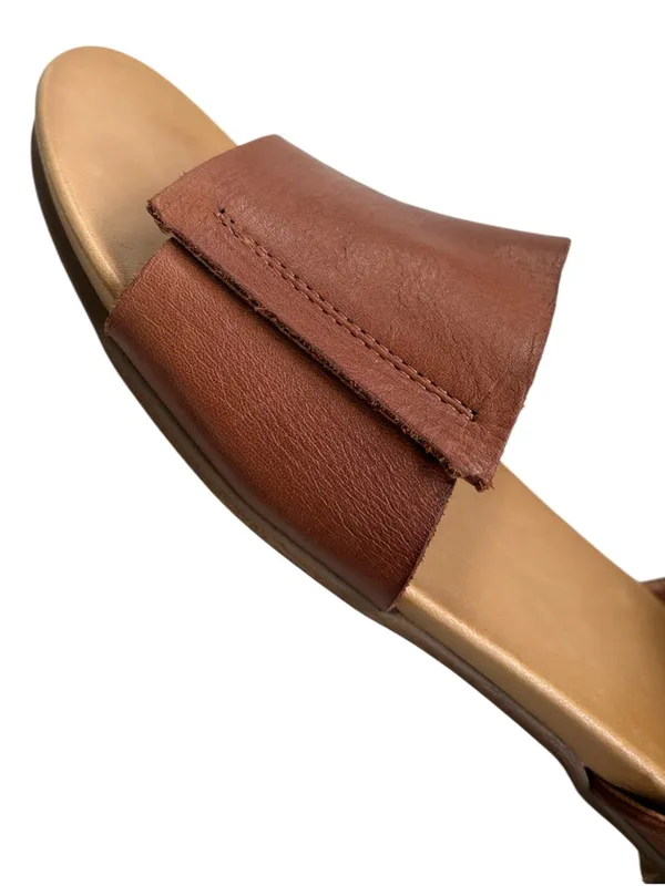 EUC Miz Mooz Leather Antony Sandals Brown Size 10 - Image 5