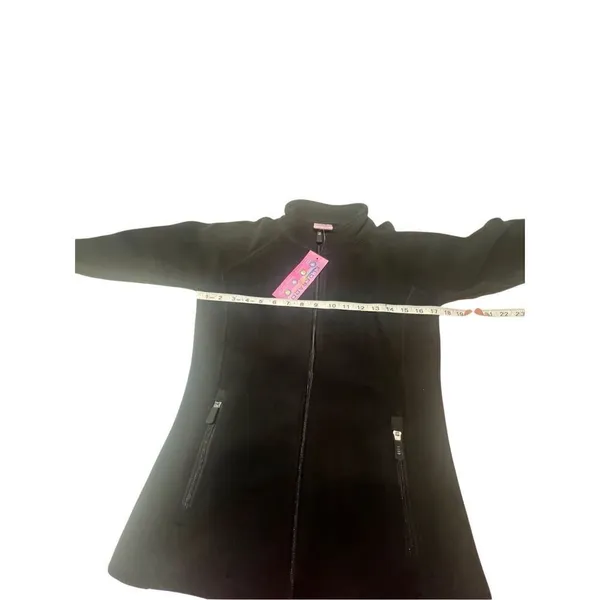 Elderado Black Fleece Jacket Sz XS Junior NWT - Image 6