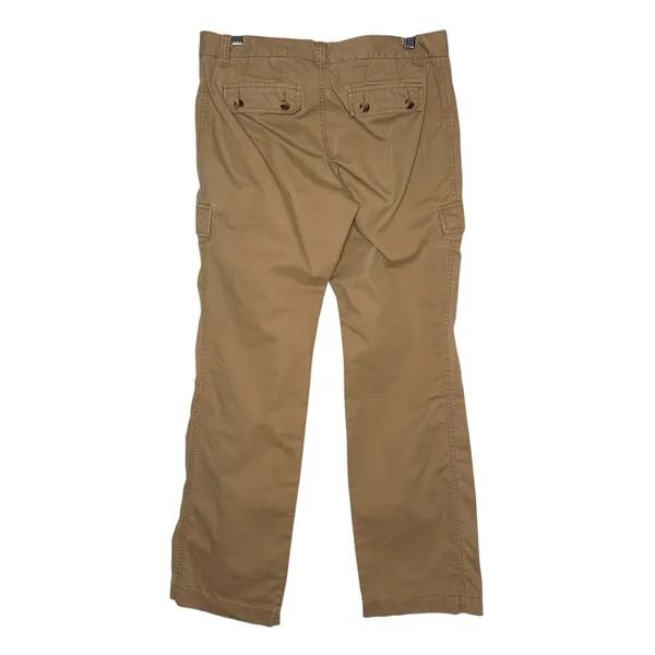 OLD NAVY Y2K Khaki Low Rise‎ Cargo Pants Pockets 2000s Women's 4 - Image 3