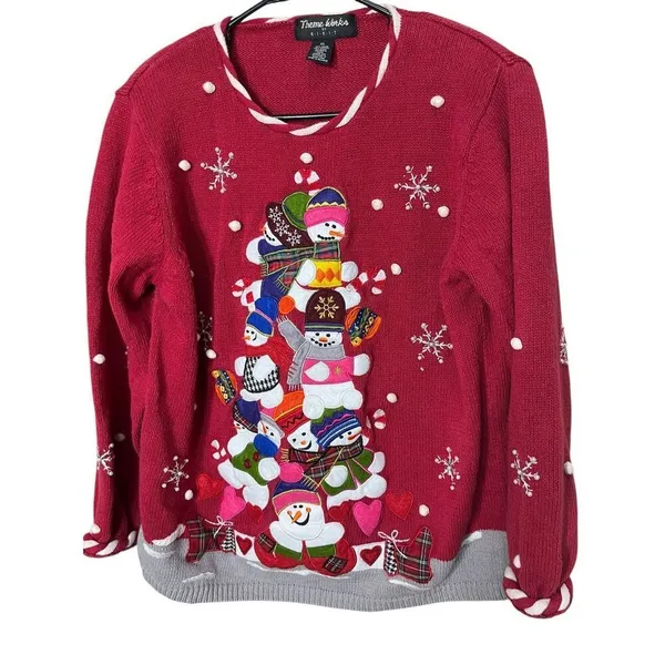 Vintage Theme Works By Kikit Ugly Christmas Sweater Size‎ XL - Image 2