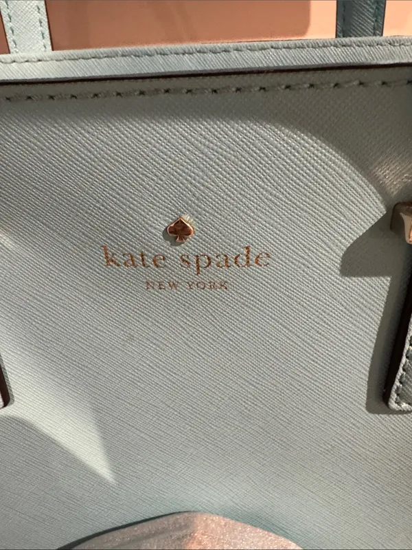 kate spade Light Blue Structured Mini Tote - Image 2