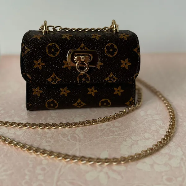 Mini Crossbody Bag Brown - Image 4