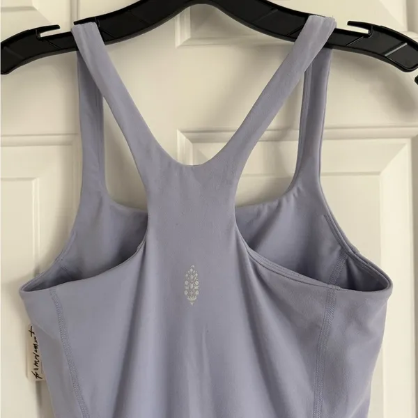 Free People FP Movement Never Better Runsie - Size XS -‎ Platinum/Light Lavender - Image 8