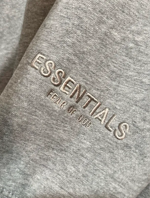 Fear of God Essentials Reflective Logo Hoodie - Image 7