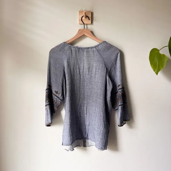 Johnny Was Amika Peasant Blouse Size S - Image 10