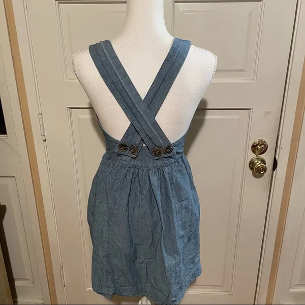 Free People Denim Dress - Image 4