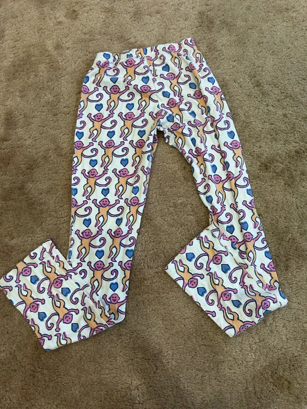Roller Rabbit Lovely Monkey Long Sleeve Pajama Set - Image 7
