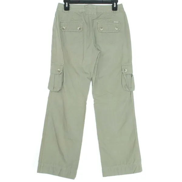 Columbia Pants Cargo Ripstop Outdoor Hiking Y2K Utility Gorpcore 90s Green 4 - Image 2
