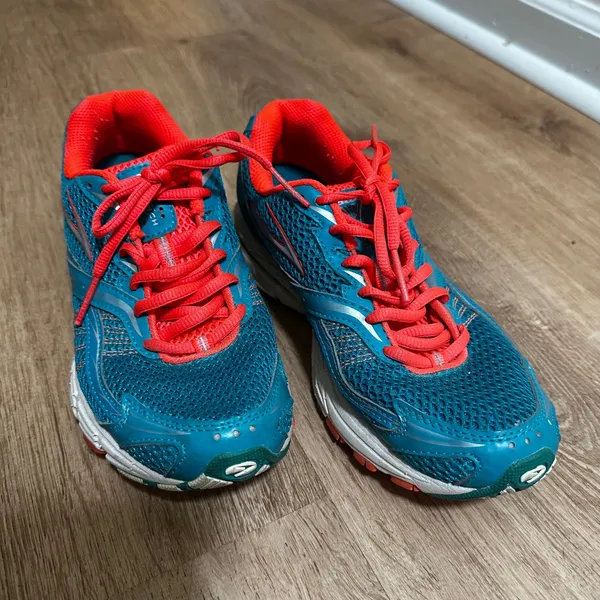 Brooks |‎ Women's Launch 2 Teal Orange Running Athletic Shoes, Size 6.5M (B) - Image 3