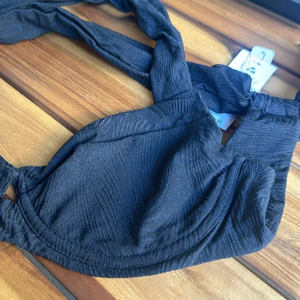 PQ CINDY UNDERWIRE BIKINI TOP Black Size M - Image 2