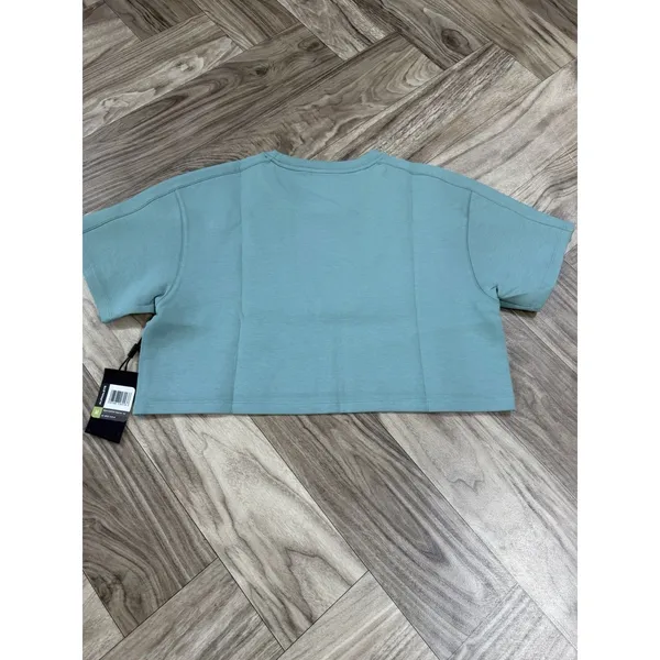 Alphalete Woman’s ELMTS Short SLEEVE Crop - Teal , Size Medium - Image 10