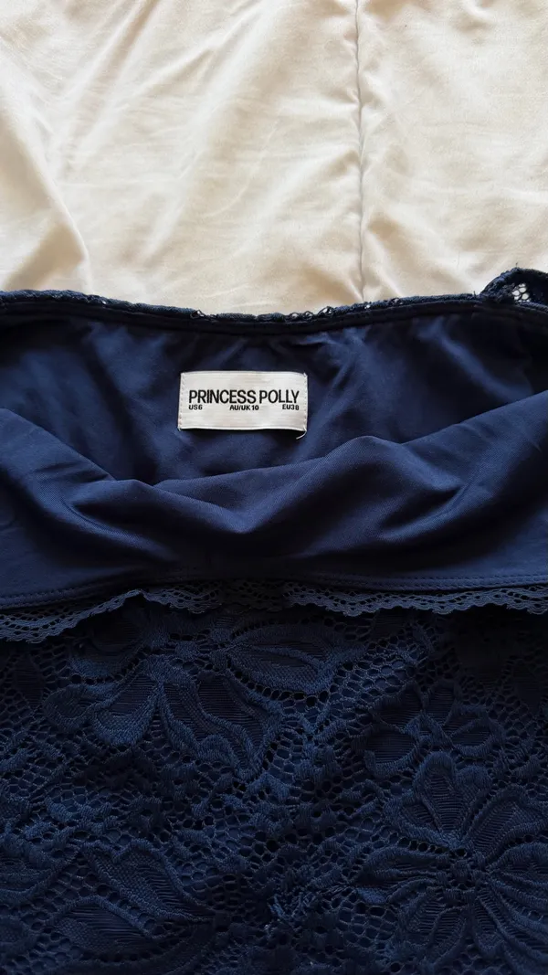 Beacall Mini Dress Navy princess Polly - Image 4