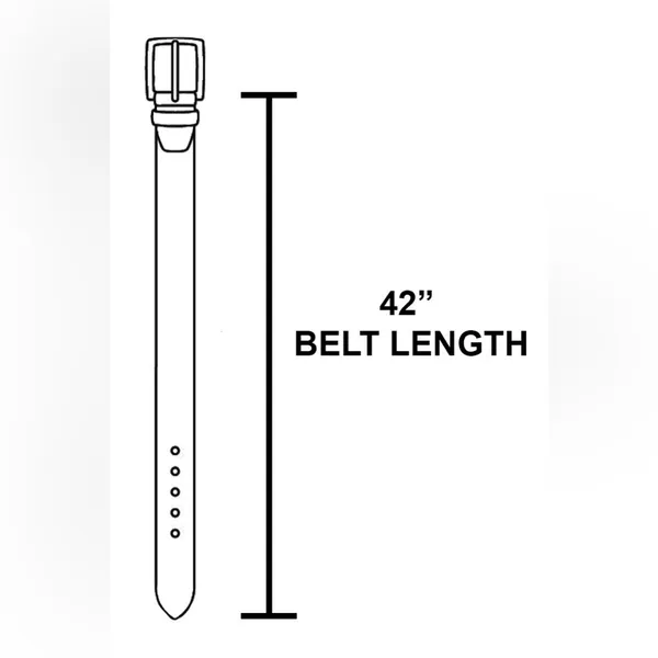 Double Buckle Faux Leather Belt in Brown - Image 4