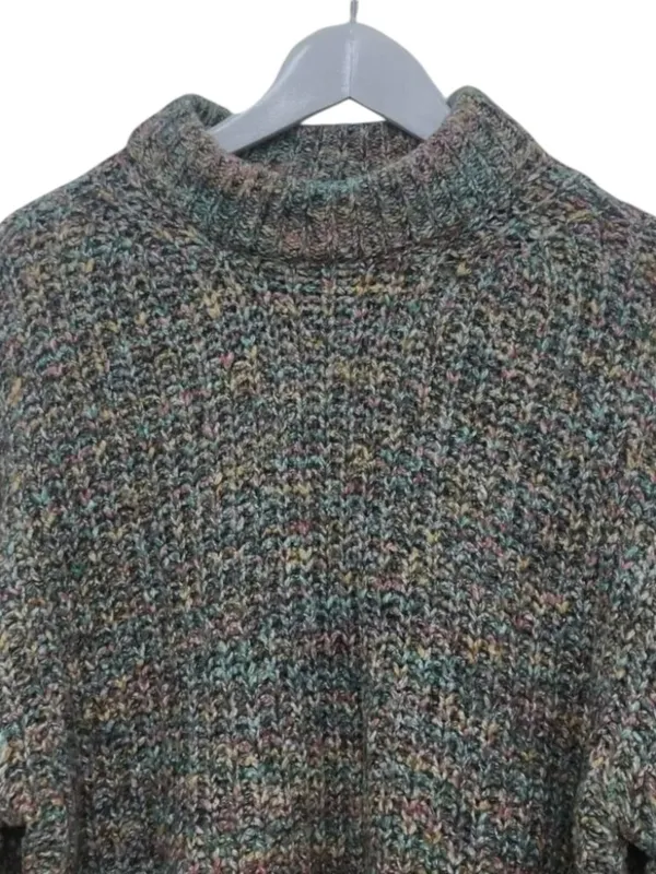 Urban Outfitters Casey Mock Neck Sweater S Multicolor Marled Relaxed Cozy Chic - Image 6