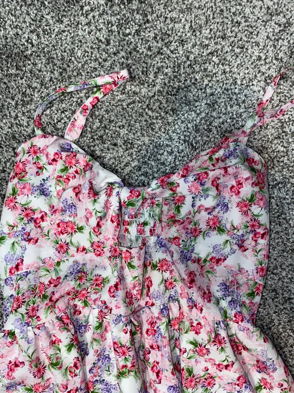 flower dress Multi Size M - Image 2
