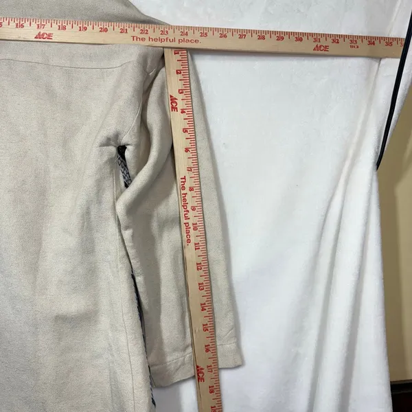 NWT Soft‎ Surroundings S Embroidered Linen Minali Jacket Cardigan Boho Lagenlook - Image 9