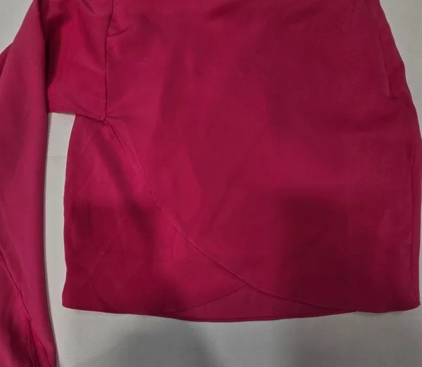 Superdown Crystal Mini Dress in Hot Pink - Image 4