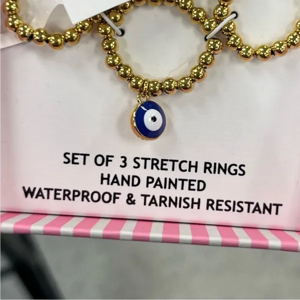 NWT ⚜️🧿⚜️ House of Harlow 1960 set of 3 Stretch‎ Rings - Image 7