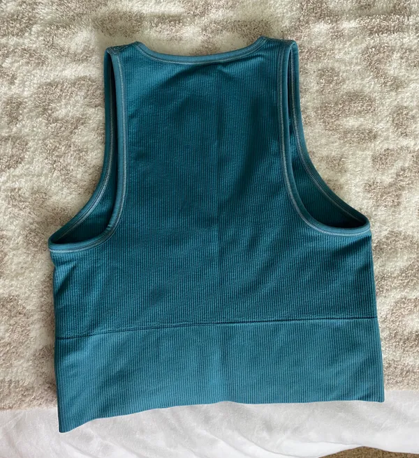 Aurora Seamless Crop Rib Tank - Image 5