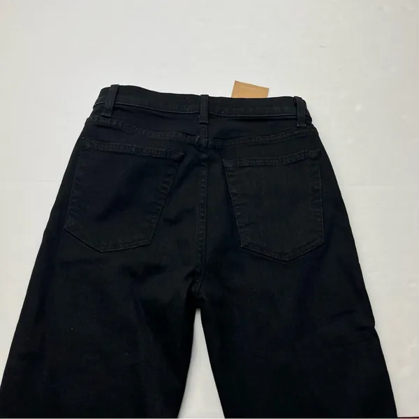 Reformation High And Skinny Jean Faded Black Destroyed Denim Womens Size‎ 27 NEW - Image 10