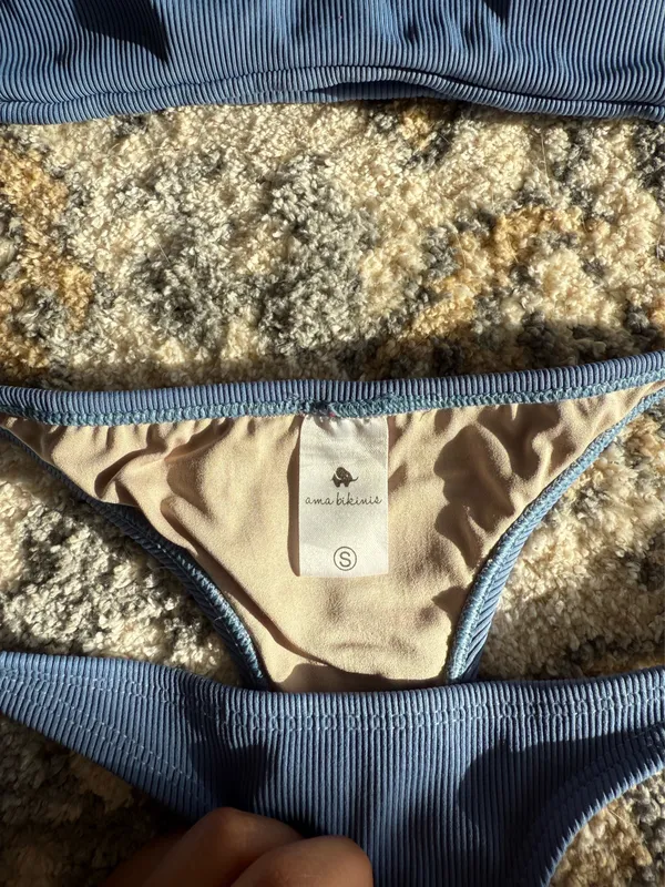 AMA Bikini Blue bikini set - Image 5