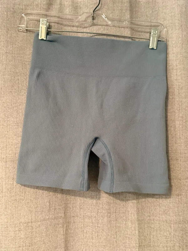 Avictia | Teal Set (Shorts & Top) Ribbed Collection | L - Image 6
