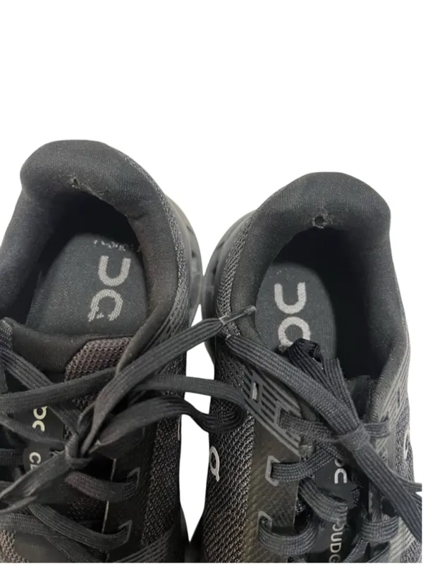 On Cloudgo Black Eclipse Running Shoes Women's Size 6.5 Low Top Sneakers Black - Image 7