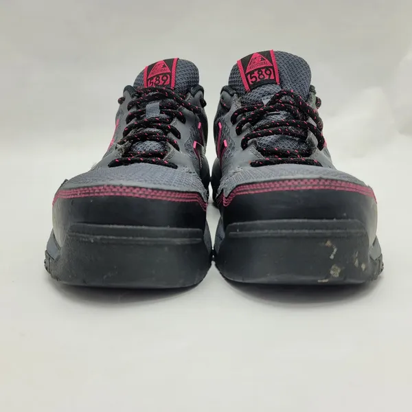 New Balance Shoes Womens 8.5 B 589 V1 Composite‎ Toe Work Shoe Black Pink - Image 5