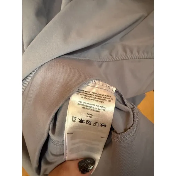 Columbia Gray Marina Bay OmniShield Full Zip Jacket Women M Windbreaker Hiking - Image 5