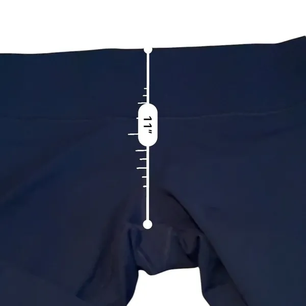 Lululemon Wunder Under Crop 23 Full-On Luxtreme True Navy Leggings Womens‎ 12 - Image 7