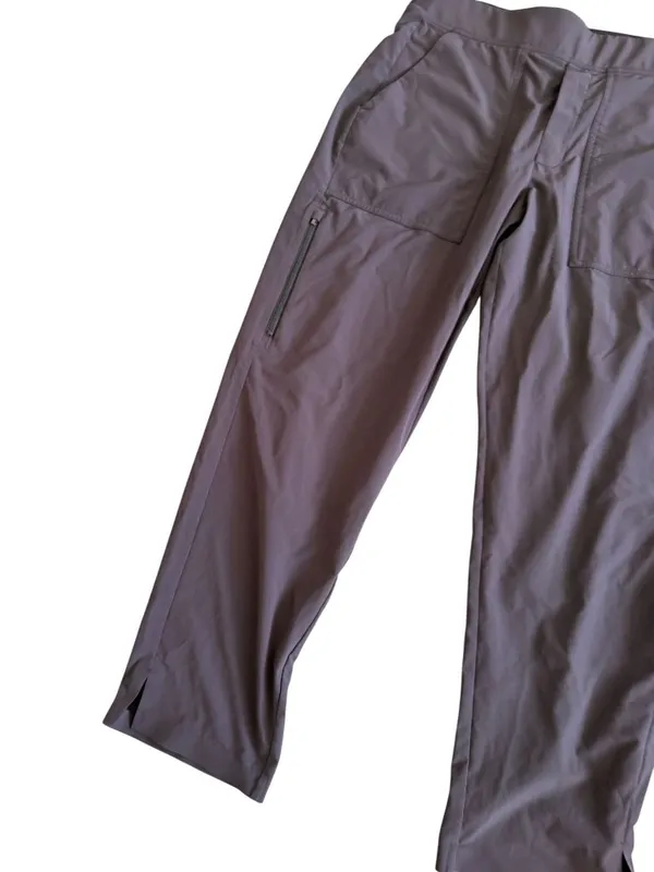 ATHLETA Purple Ankle Active Pants Size 12 - Image 3