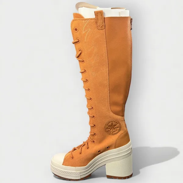 Converse Chuck 70 De Luxe Heel XXHi Western Platform Boots Women 7 - Image 3