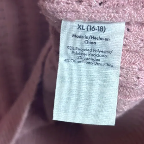 No‎ Boundaries Pink Top Size XL - Image 6