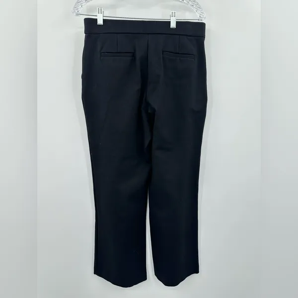 Quince Women's Black Ultra Stretch Ponte Trouser‎ Pants Size 8 - Image 3
