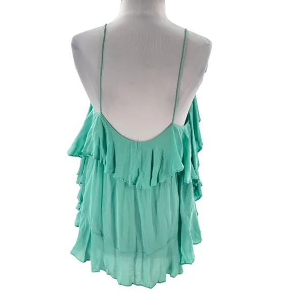 NWT Free People Cascades Tank Top ruffle camisole Sz s‎ - Image 9