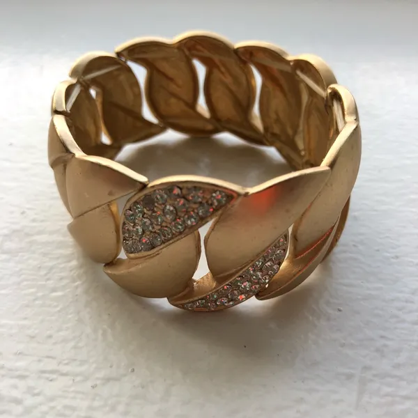 NWOT gold chunky chain link bracelet - Image 2
