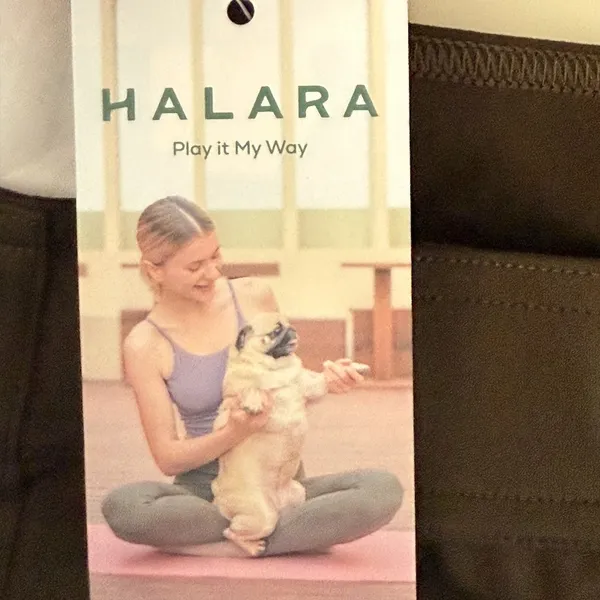 NWT Halara High Waist Button Straight‎ Leg Casual Pants Medium - Image 7