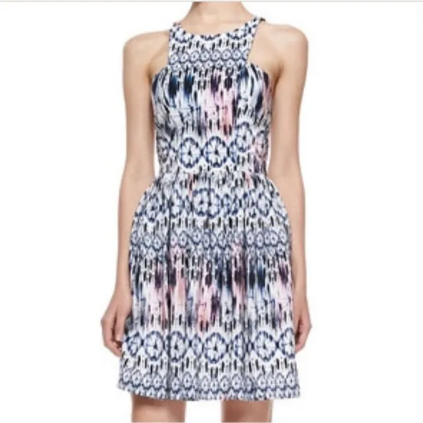 Amanda Uprichard Sand Dollar Print Mini Dress - Image 3