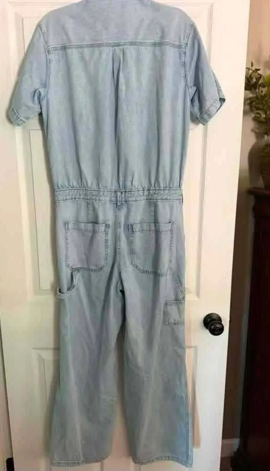 Anthropologie Pilcro Denim Jumpsuit Sz 6 - Image 10