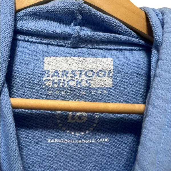 Barstool Chicks Barstool‎ Sports Blue Crop I am Unwell Call Her daddy Hoodie - Image 7