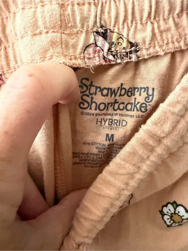 Vintage style Strawberry Shortcake Lounge Shorts - Image 3