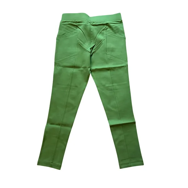 Betabrand Journey Pant Kale Green Skinny Cargo Womens‎ Size M Petite Stretchy - Image 2