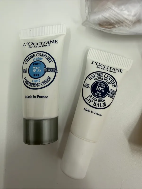 Lufthansa Travel Bag Toiletry Samples L’occitane - Image 3