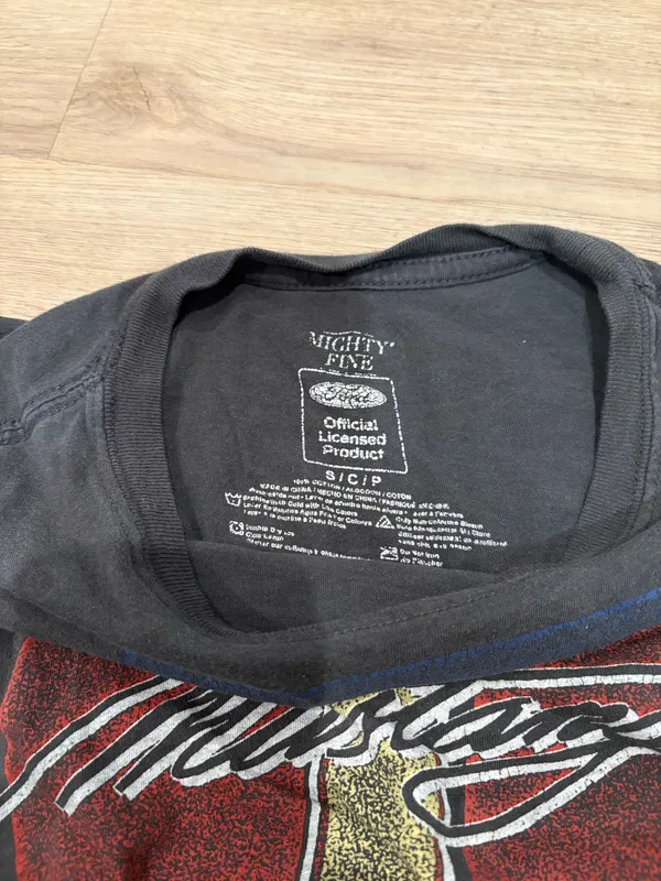 Mighty fine Ford Grey Mustang Cropped Tee - Image 2