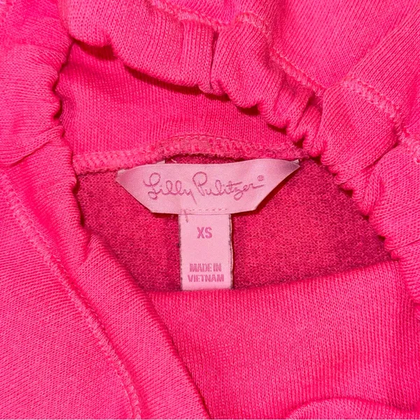 Lilly Pulitzer Drawstring Cowl Neck Sweatshirt - Image 3
